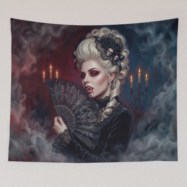 Item preview, Elegant Gothic Vampire Lady Portrait designed and sold by AnnArtshock.