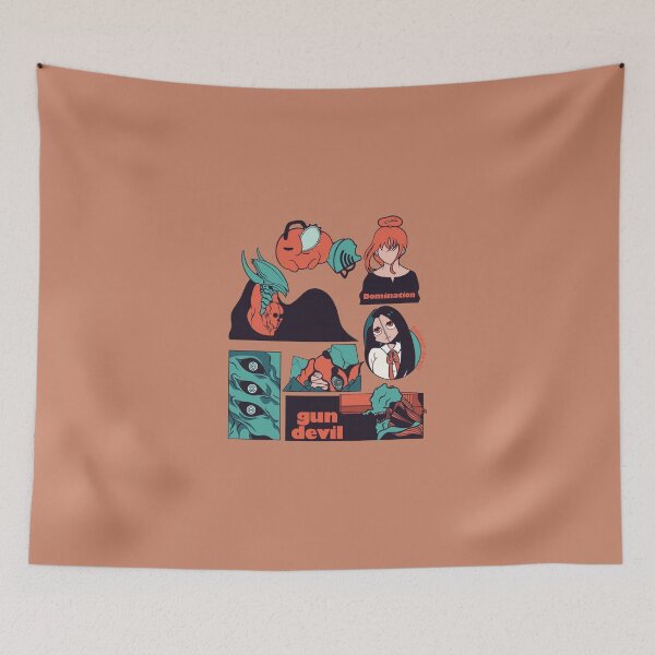 Item preview, Adorable Chainsaw Devil Sticker Collection Vintage Anime Design designed and sold by CosmicFna.