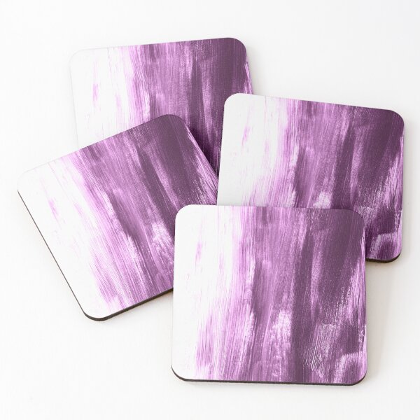 Item preview, Violet Streaks – Abstract Purple and Pink Brushstroke Art designed and sold by BuckaBaby.