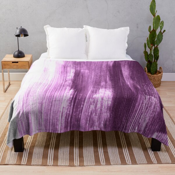 Item preview, Violet Streaks – Abstract Purple and Pink Brushstroke Art designed and sold by BuckaBaby.