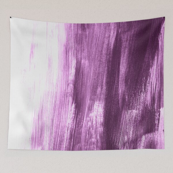 Item preview, Violet Streaks – Abstract Purple and Pink Brushstroke Art designed and sold by BuckaBaby.