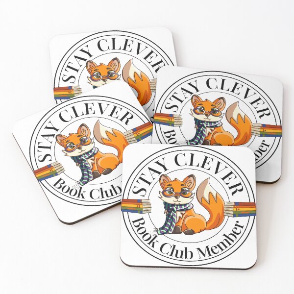 Item preview, Stay Clever Fox Book Club Member designed and sold by Melluna Studio.