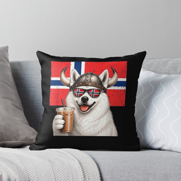 Item preview, Norway Ro Norwegian Dog Coffee Flag Boys designed and sold by studiopekepeke.
