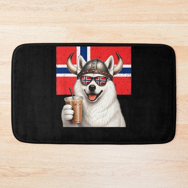 Item preview, Norway Ro Norwegian Dog Coffee Flag Boys designed and sold by studiopekepeke.
