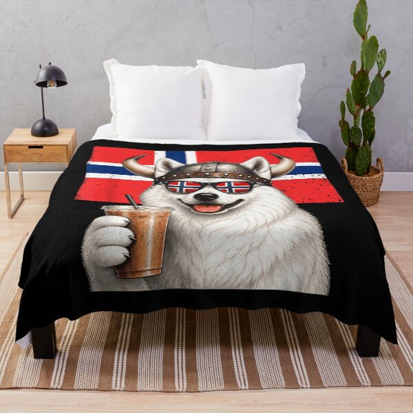 Item preview, Norway Ro Norwegian Dog Coffee Flag Boys designed and sold by studiopekepeke.