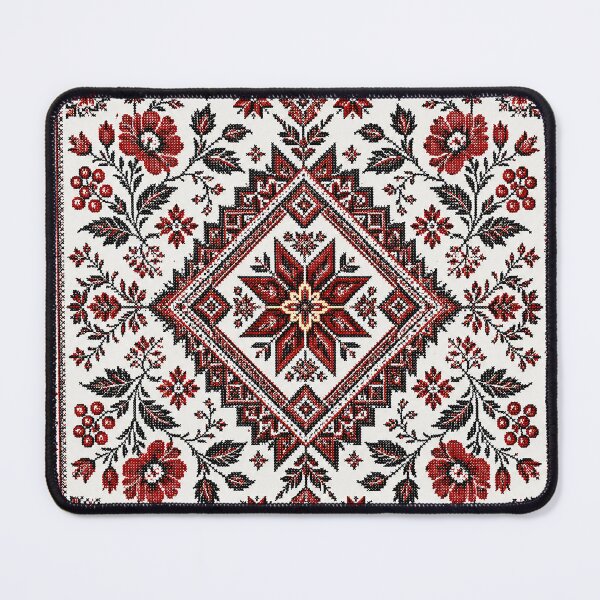 Item preview, Intricate Ukrainian Vyshyvanka Dense Floral Mandala Pattern designed and sold by BrainCurves.