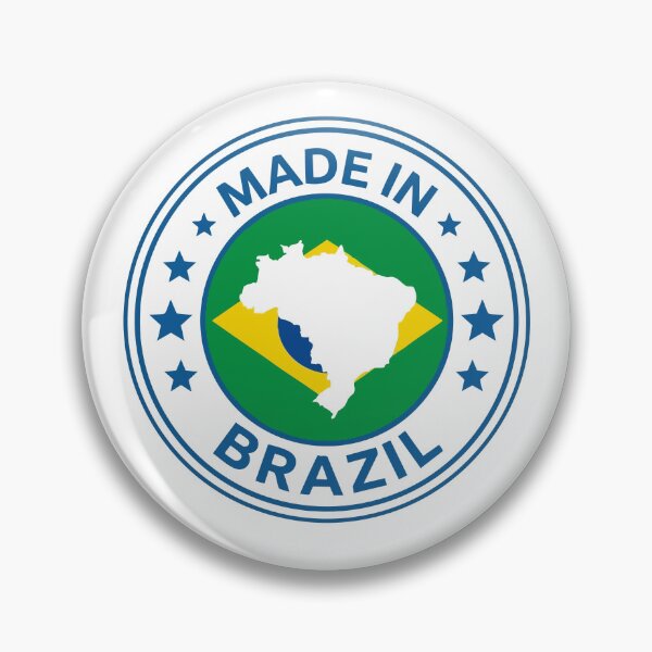 Item preview, Made in Brazil | Latin Pride Sticker designed and sold by StudioBase.