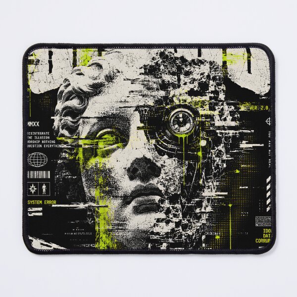 Item preview, Techno Surveillance Distressed Graphic Eye designed and sold by Zyro Craft.