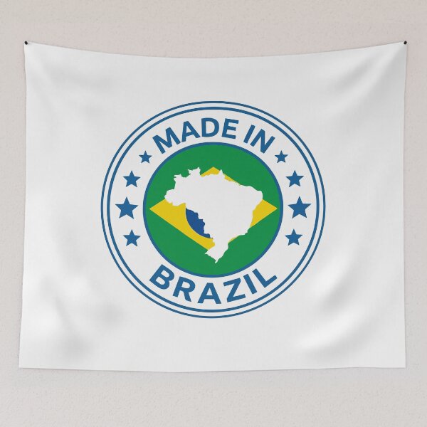 Item preview, Made in Brazil | Latin Pride Sticker designed and sold by StudioBase.