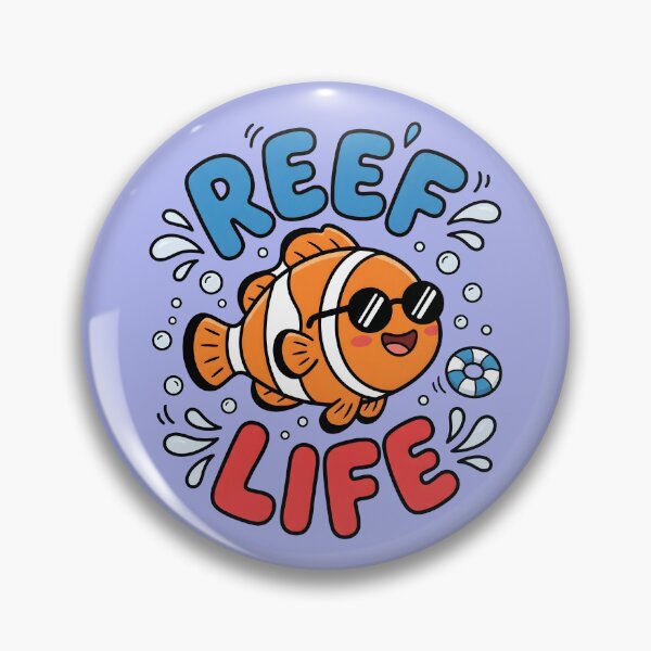 Item preview, Reef Life – Cute Tropical Fish Design designed and sold by Sea Gem.