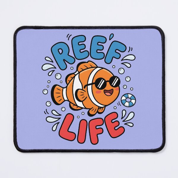 Item preview, Reef Life – Cute Tropical Fish Design designed and sold by Sea Gem.