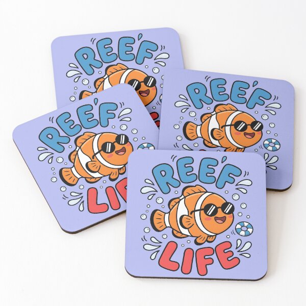 Item preview, Reef Life – Cute Tropical Fish Design designed and sold by Sea Gem.