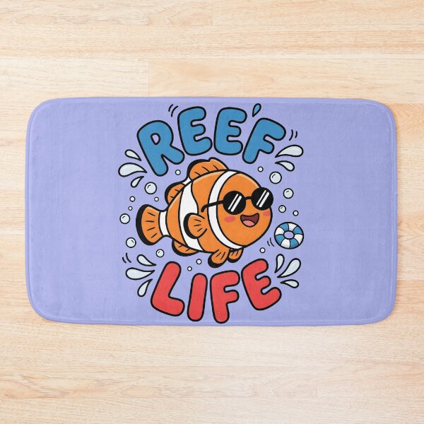 Item preview, Reef Life – Cute Tropical Fish Design designed and sold by Sea Gem.