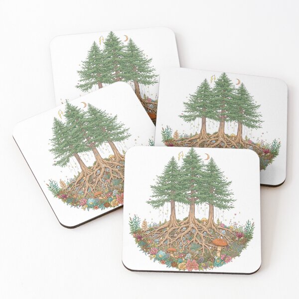 Item preview, Silent Pines  designed and sold by catcurio.