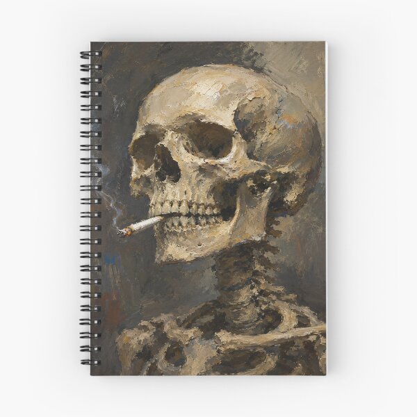 Item preview, Skeleton Smoking a Cigarette designed and sold by A-M-G-Shop.