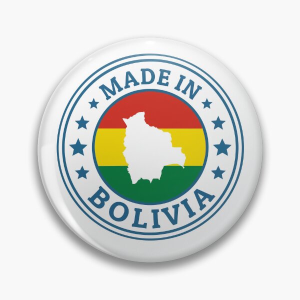 Item preview, Made in Bolivia | Latin Pride Sticker designed and sold by StudioBase.