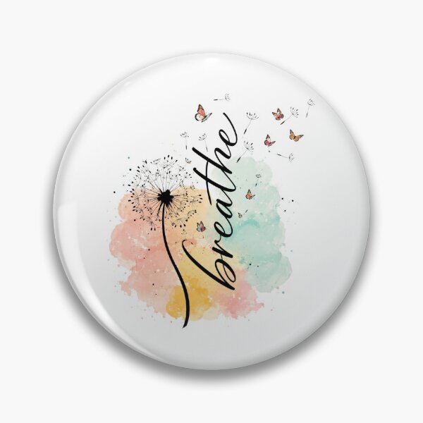 Item preview, Just Breathe, Meditation, Relax, Dandelion, Relaxing, Floral, Flower, Positive designed and sold by Sprinkle12345.