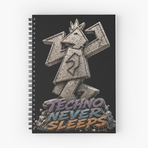 Item preview, Techno never sleeps designed and sold by DAX4ART.