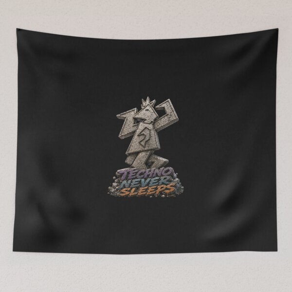 Item preview, Techno never sleeps designed and sold by DAX4ART.