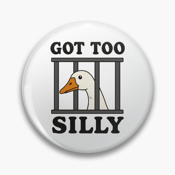 Item preview, Got Too Silly Goose Shirt, Silly Goose Meme T Shirt, Funny Goose Graphic Tee, Chaotic Goose Shirt, Cute Bird Humor Gift designed and sold by w1ckerman.