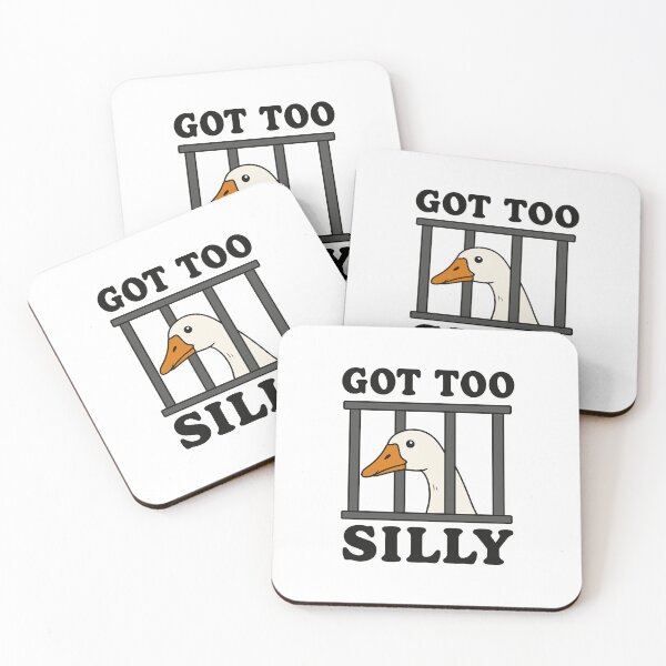 Item preview, Got Too Silly Goose Shirt, Silly Goose Meme T Shirt, Funny Goose Graphic Tee, Chaotic Goose Shirt, Cute Bird Humor Gift designed and sold by w1ckerman.