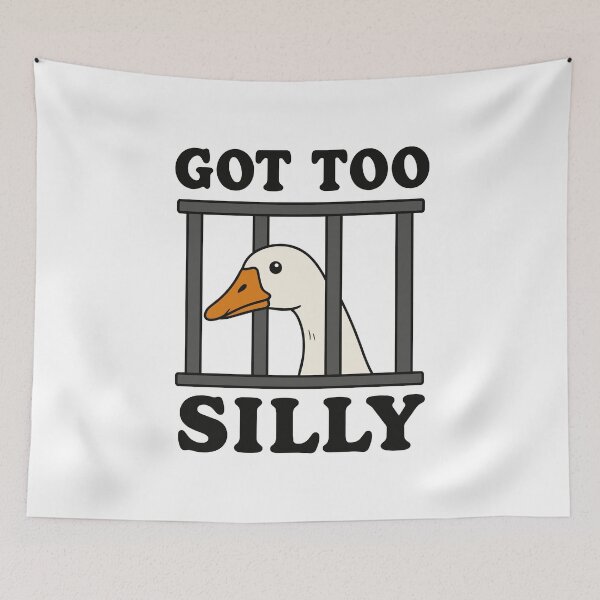 Item preview, Got Too Silly Goose Shirt, Silly Goose Meme T Shirt, Funny Goose Graphic Tee, Chaotic Goose Shirt, Cute Bird Humor Gift designed and sold by w1ckerman.