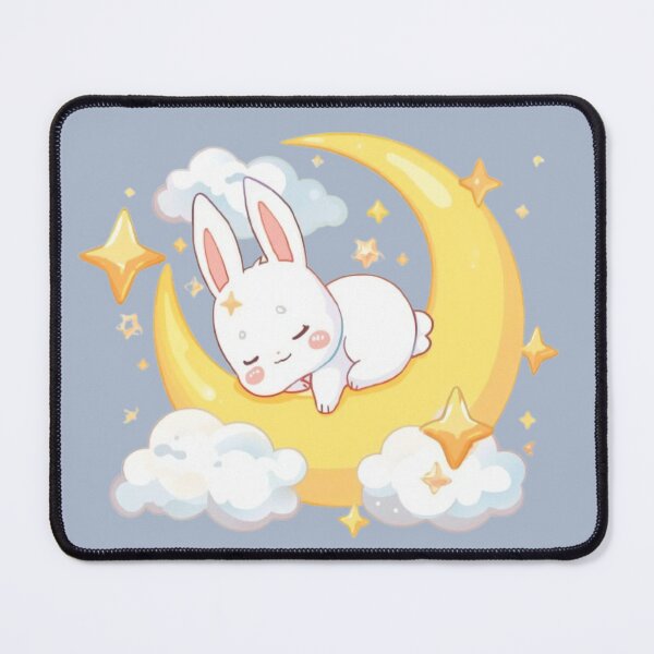 Item preview, Cute Moon Bunny Kawaii Sticker | Dreamy Celestial Rabbit Gift designed and sold by Stylestickers55.