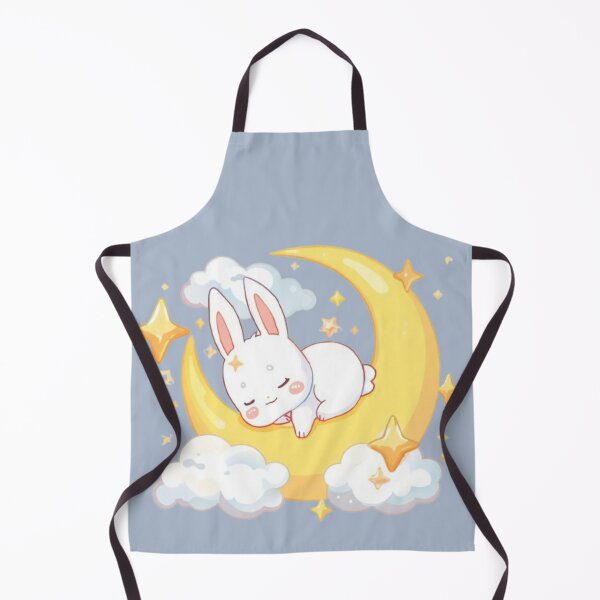 Item preview, Cute Moon Bunny Kawaii Sticker | Dreamy Celestial Rabbit Gift designed and sold by Stylestickers55.