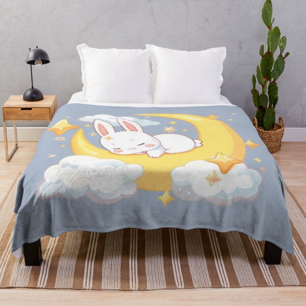 Item preview, Cute Moon Bunny Kawaii Sticker | Dreamy Celestial Rabbit Gift designed and sold by Stylestickers55.