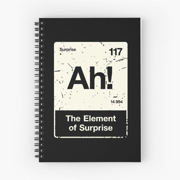 Item preview, Ah The Element Of Surprise Funny Periodic Table Science designed and sold by odin655.