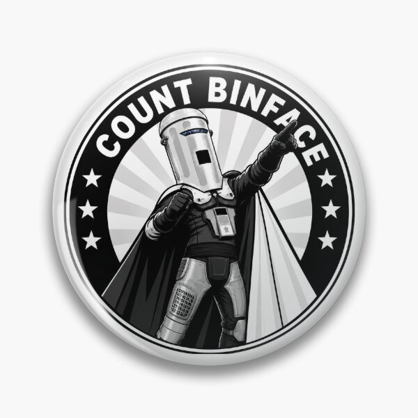 Item preview, Count Binface - need I say more? designed and sold by FellOffAFirefly.