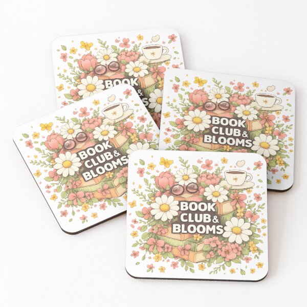 Item preview, Book Club & Blooms designed and sold by Fernhaven.