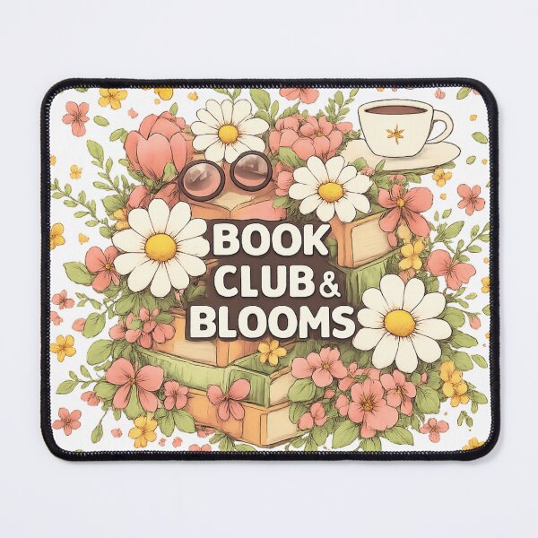 Artikelvorschau, Book Club & Blooms entworfen und verkauft von Fernhaven.