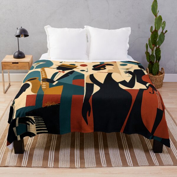 Item preview, Mid Century Martinis and Jazz designed and sold by Lee Hiller Designs.