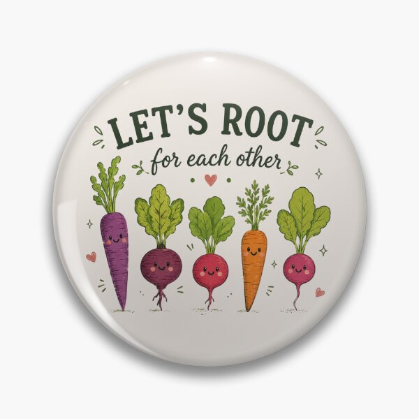 Item preview, Lets Roots For Each Other, Uplifting, Vegetable, Gardening, Gardening Gift designed and sold by Sprinkle12345.