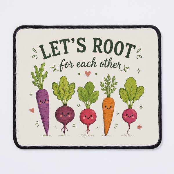 Item preview, Lets Roots For Each Other, Uplifting, Vegetable, Gardening, Gardening Gift designed and sold by Sprinkle12345.