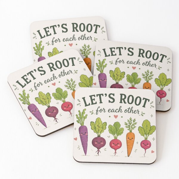 Item preview, Lets Roots For Each Other, Uplifting, Vegetable, Gardening, Gardening Gift designed and sold by Sprinkle12345.