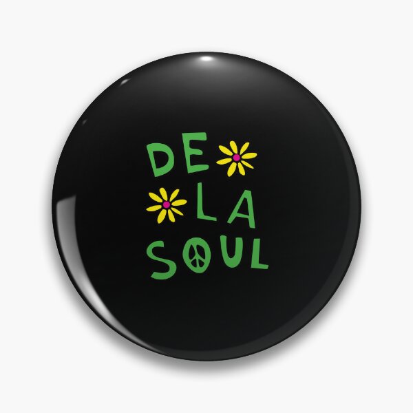 Item preview, De La Soul Vintage Hip Hop Peace Daisy Flower designed and sold by odin655.