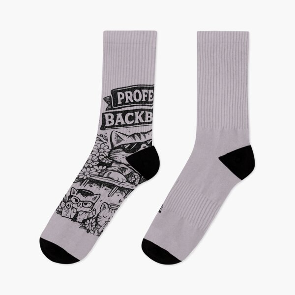 Item preview, Professional Backbencher Cat – Funny School Student Cat Doodle Vintage Black & White Illustration designed and sold by HOUSE OF TIST.