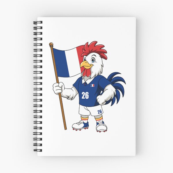 Item preview, France Rooster Mascot Football Player Character designed and sold by Anne97s.
