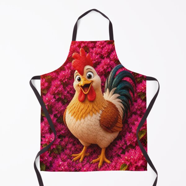 Item preview, Happy Cartoon Rooster in Bloom designed and sold by Rohan132.