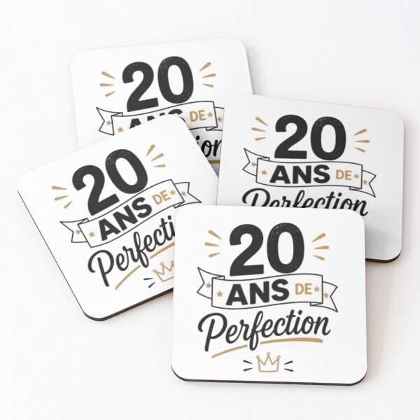 Item preview, 20 Years of Perfection – Funny 20th Birthday T-Shirt designed and sold by WearStudios.