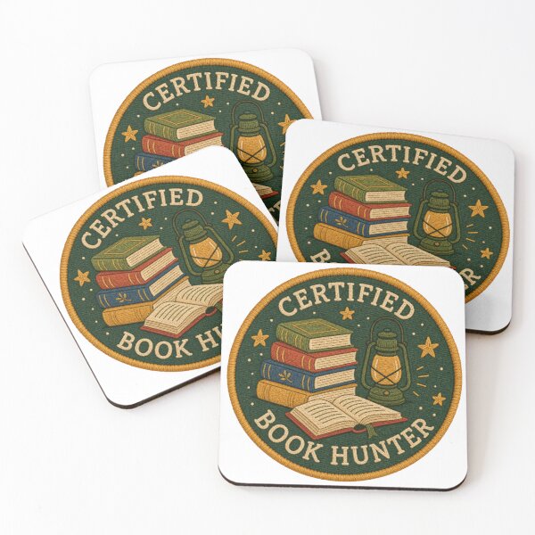 Item preview, Certified Book Hunter designed and sold by Fernhaven.