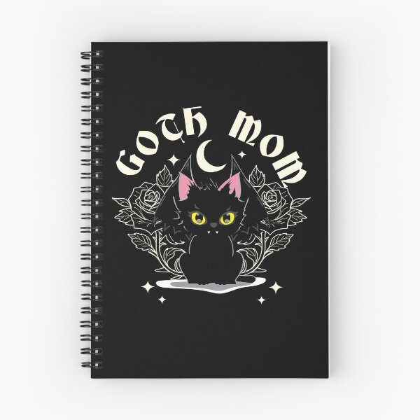 Item preview, Goth Mom Bat Cat Spooky Mama designed and sold by Melluna Studio.