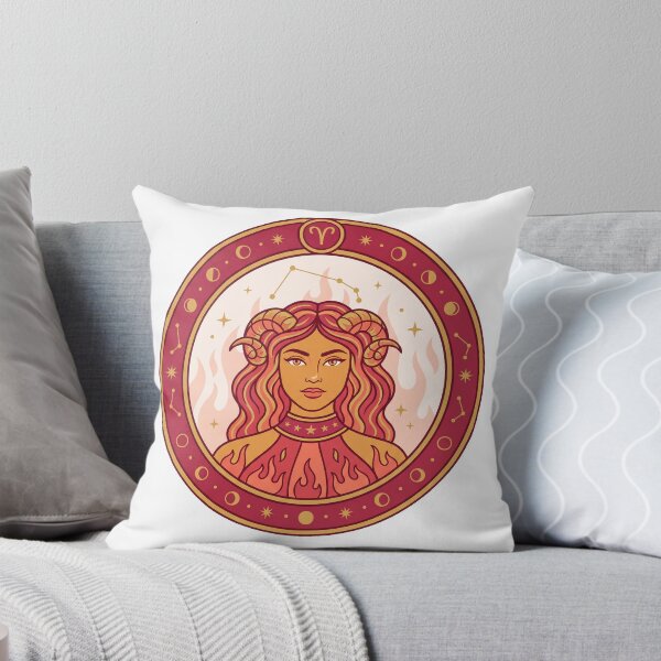 Item preview, Aries Goddess — Celestial Zodiac Astrology Illustration designed and sold by JuanmaLW.