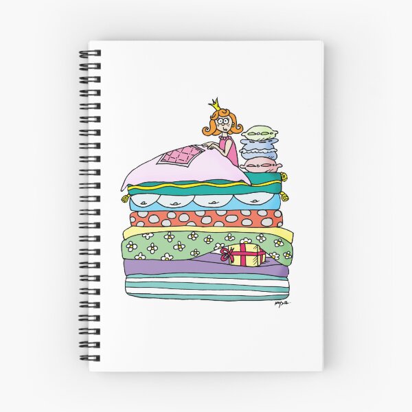 Item preview, Princess and the Pea — Whimsical Fairy Tale Art designed and sold by MyxaART.