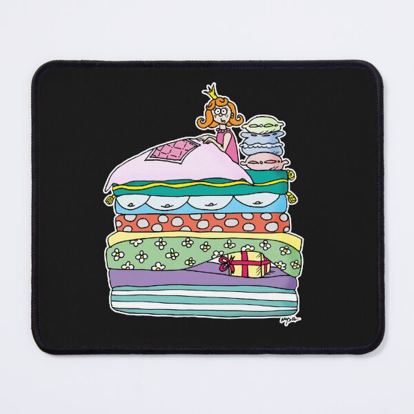 Item preview, Princess and the Pea — Whimsical Fairy Tale Art designed and sold by MyxaART.