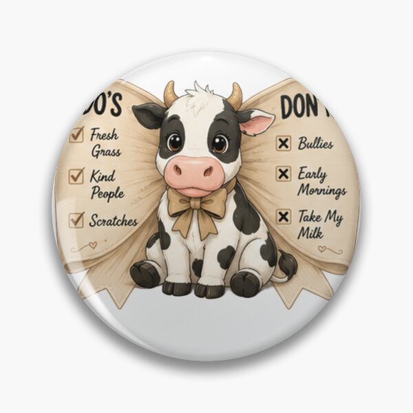 Item preview, Cow – Do's & Don'ts  designed and sold by ekemarket.