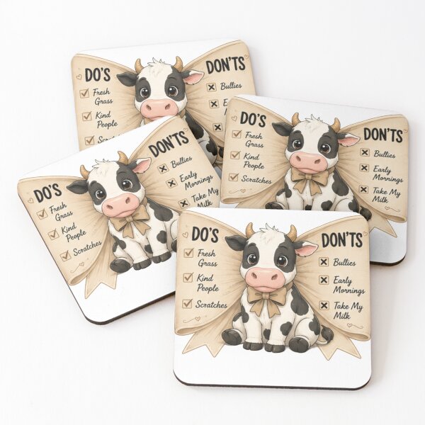 Item preview, Cow – Do's & Don'ts  designed and sold by ekemarket.