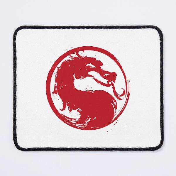 Item preview, Mortal Kombat Red Dragon Logo Distressed Ink Style designed and sold by odin655.